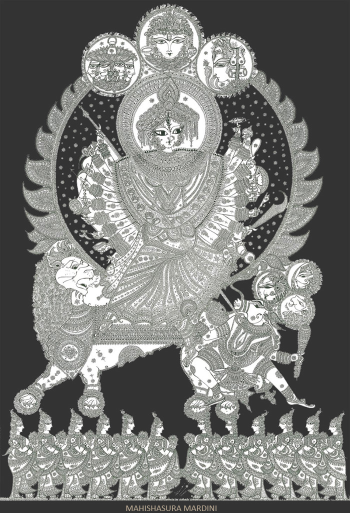 MAHISHASURAMARDINI BY NISHA JAISWAL